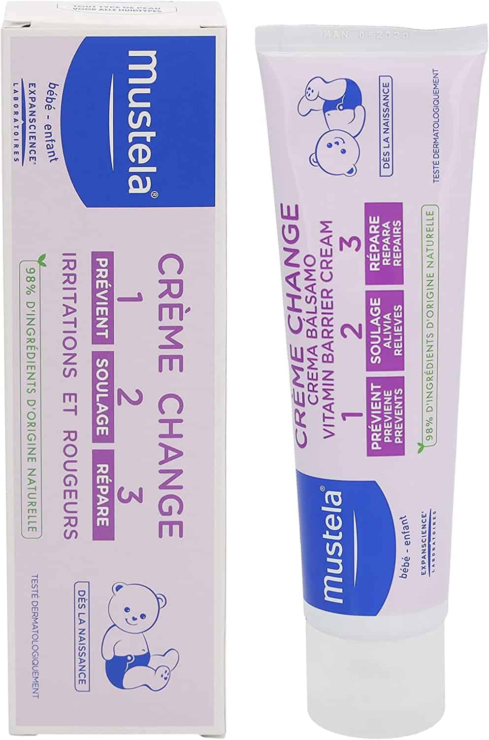 Mustela crème pour le change 100 ml — vue 3