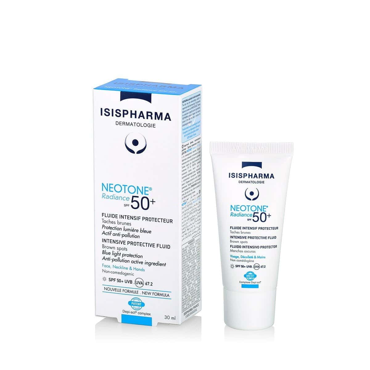 Isis Pharma Neotone Radiance ECRAN INVISIBLE SPF 50+ 30Ml
