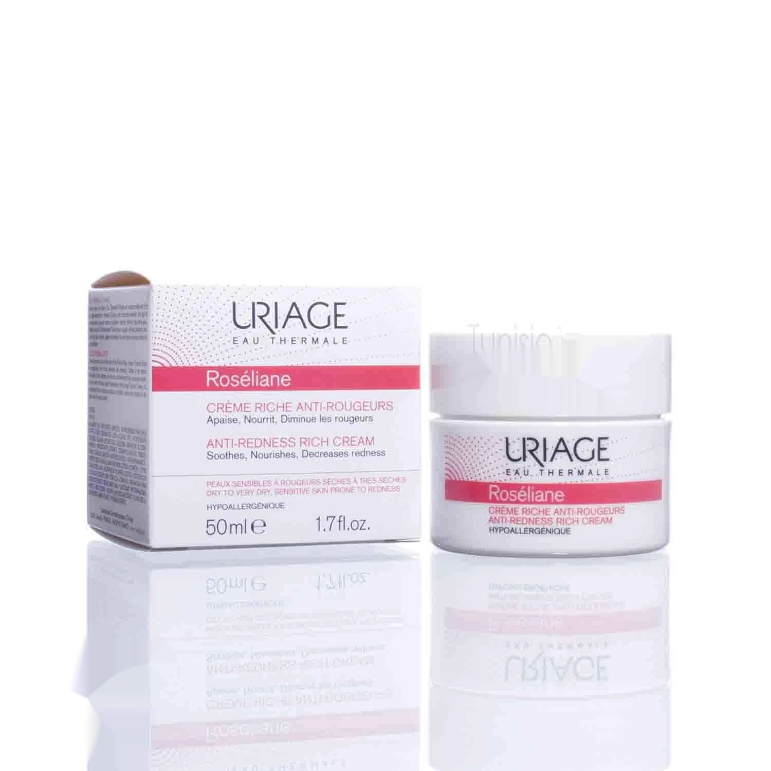 URIAGE ROSÉLIANE Crème Riche Anti-Rougeurs 50ML