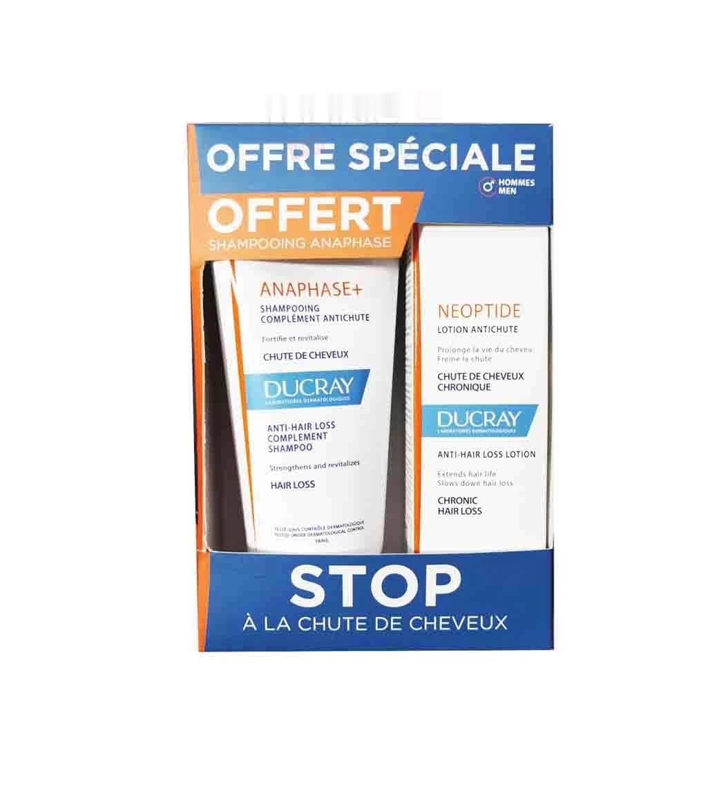 Ducray pack anti-chute Neoptide Lotion + Anaphase shampoing