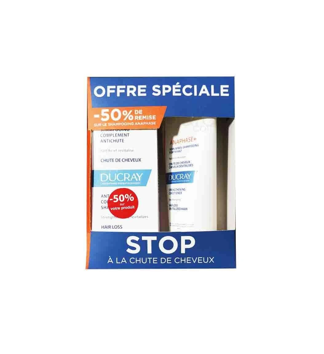 Ducray pack Anaphase shampoing +après shampoing