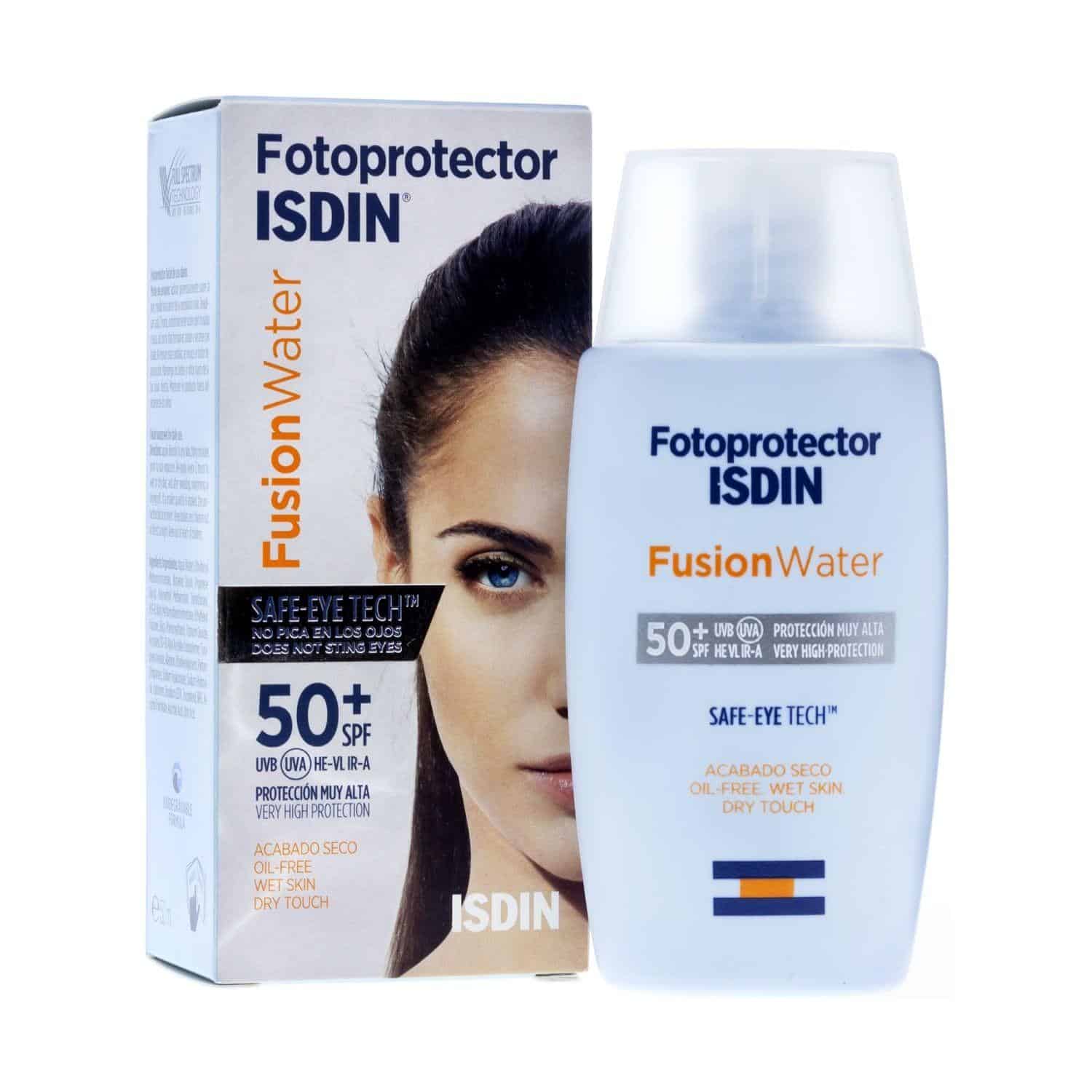 Fotoprotector ISDIN Fusion Water magic invisible SPF 50+ 50ml — vue 2