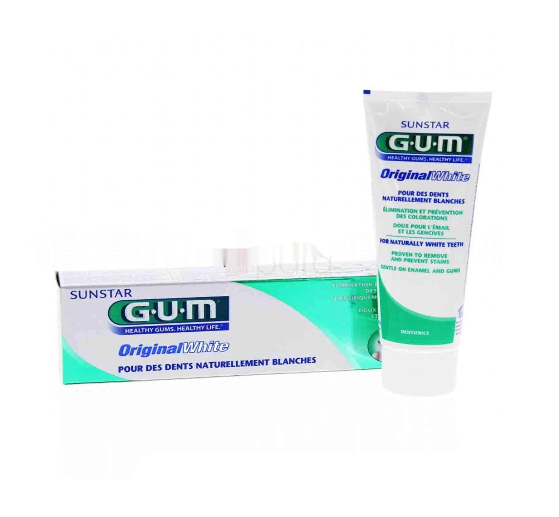 Gum original White dentifrice 75ml
