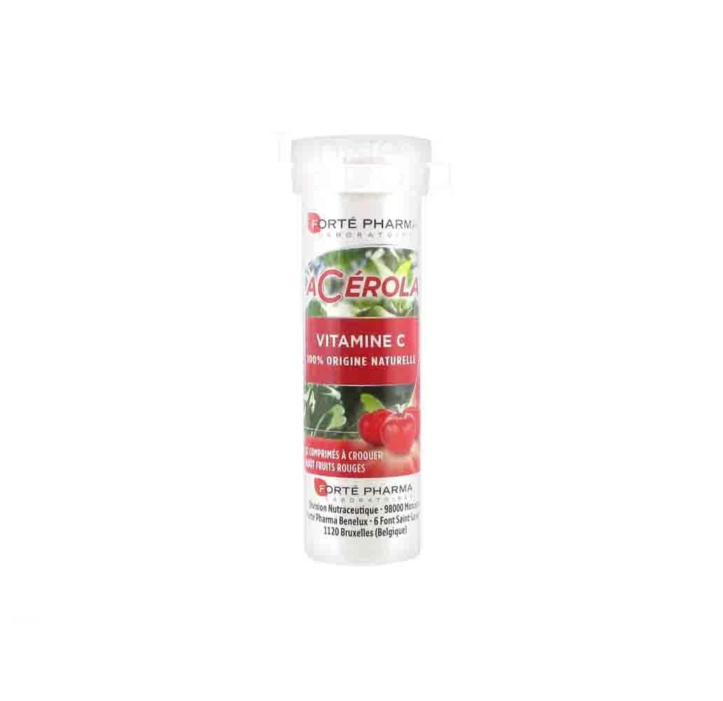 Forté Pharma ACEROLA vitalité vit-c 24 comprimés