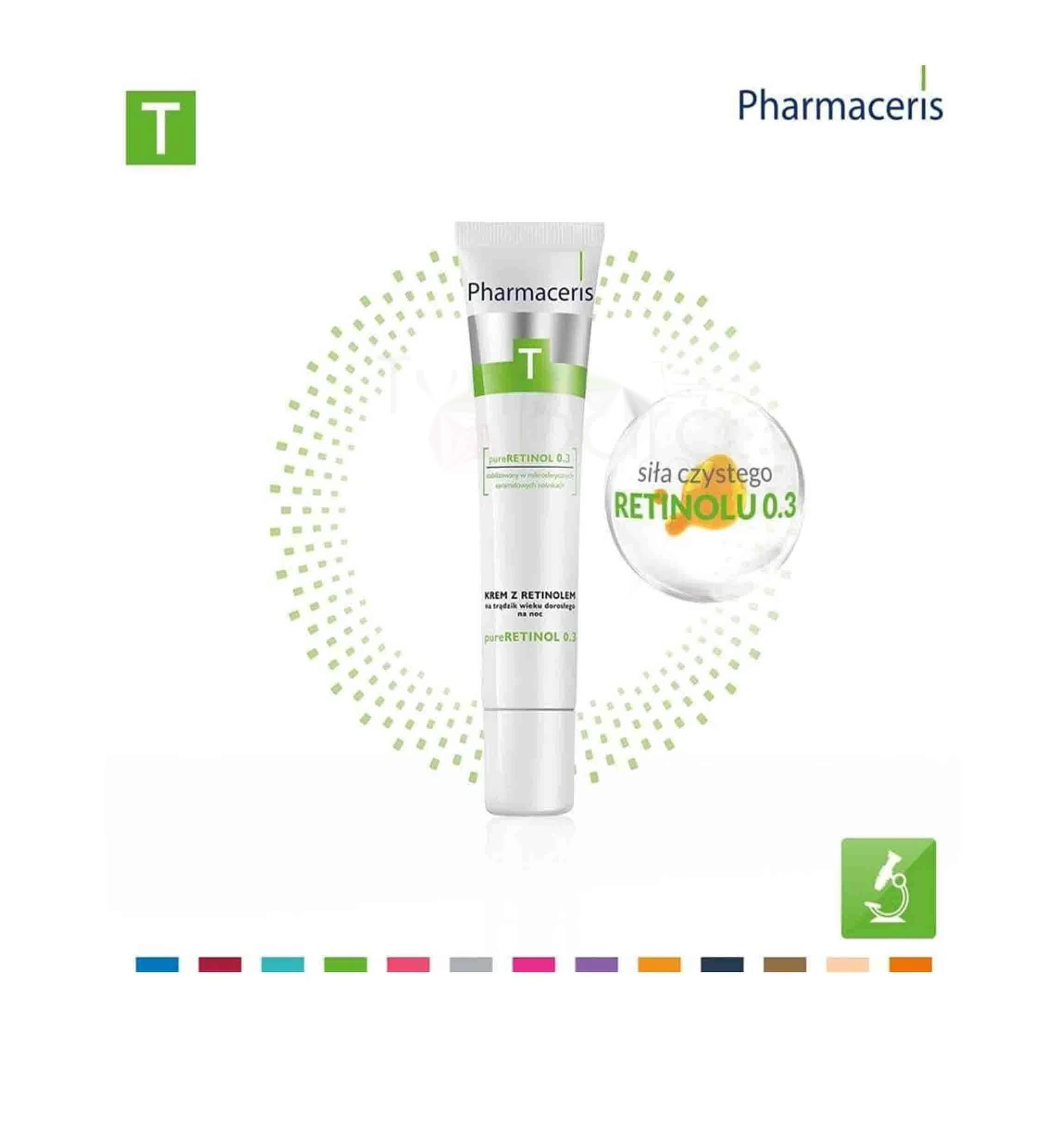 Pharmaceris Creme de nuit acne+rides T Pure RETINOL 0,3 40ml