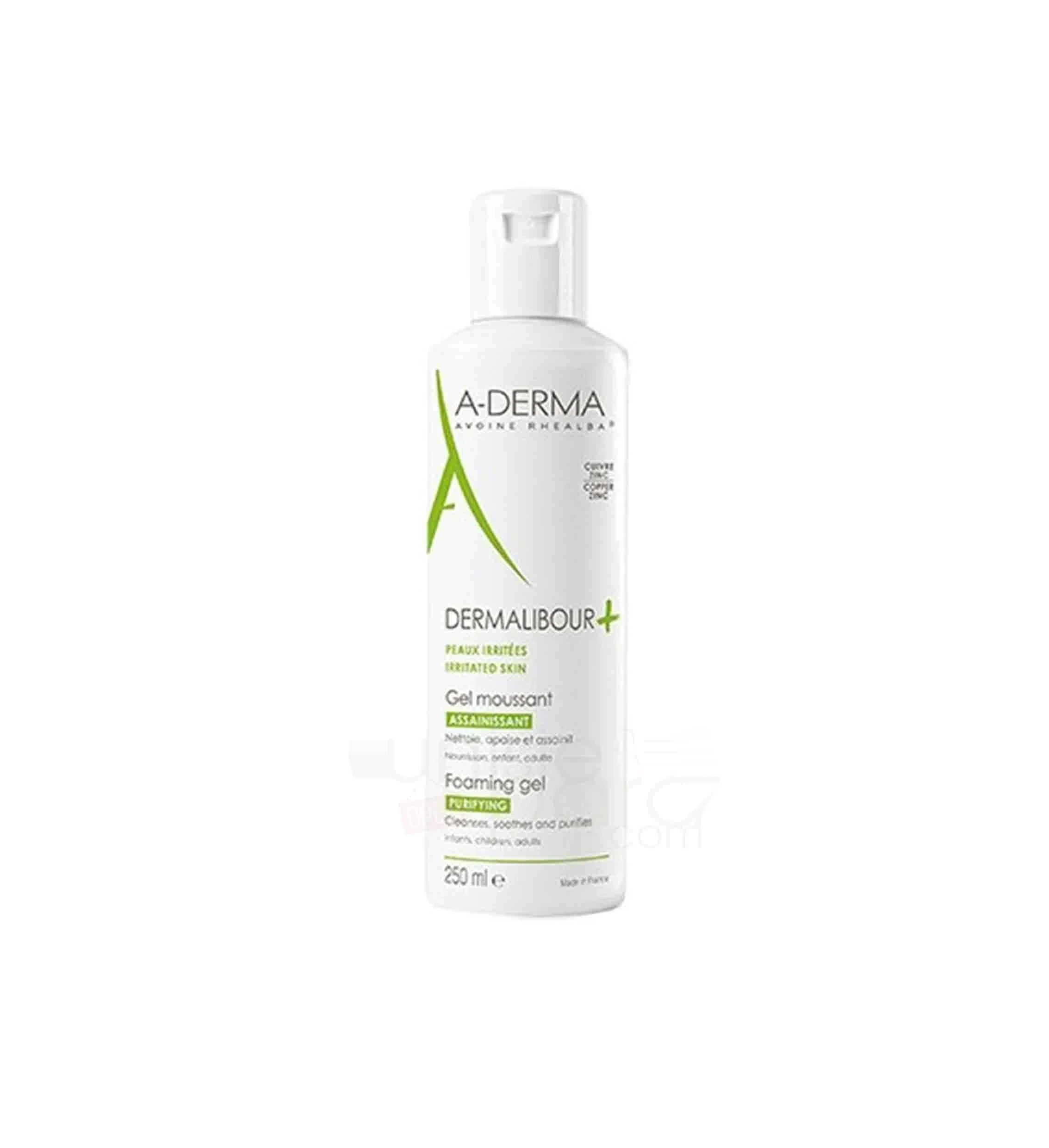 A-DERMA DERMALIBOUR+ GEL MOUSSANT, 250ml