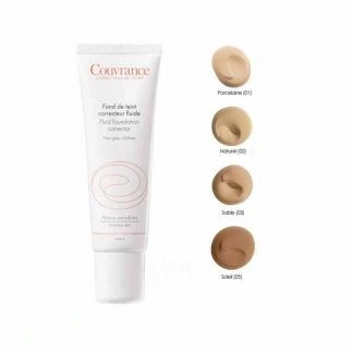 AVENE COUVRANCE FOND DE TEINT CORRECTEUR FLUIDE Porcelaine (1.0​) 30ML