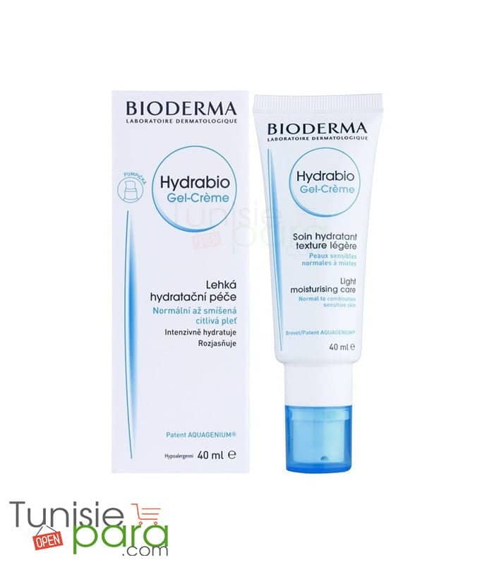 BIODERMA hydrabio gel crème soin hydratant 40 ml — vue 2