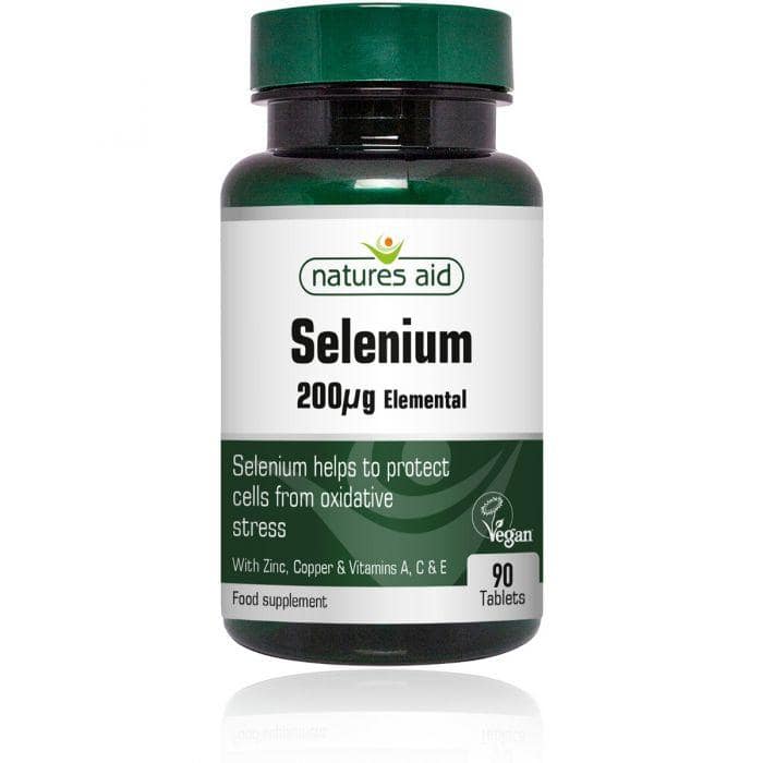 Natures aid Selenium 90 comprimés — vue 2