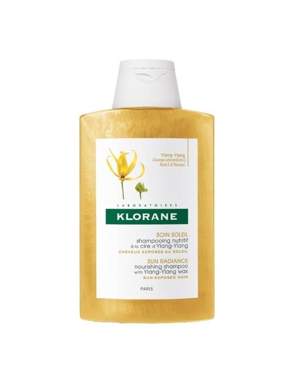 Klorane shampoing soin soleil nutritif à la cire Ylang Ylang 200ml