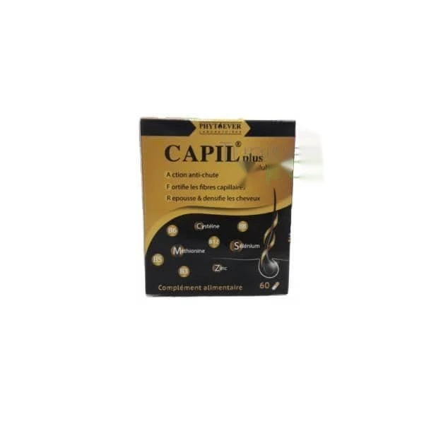 CAPIL PLUS anti-chute cheveux 60 gelules