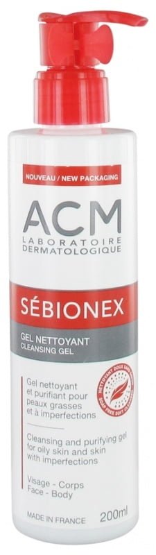 ACM Sébionex Gel Nettoyant 200 ml — vue 2