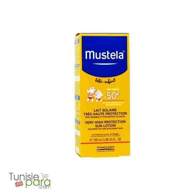 MUSTELA Lait solaire très haute protection spf50 100 ml — vue 3