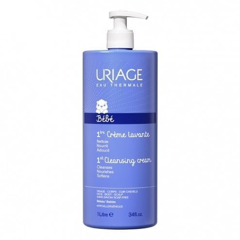 URIAGE bebe 1ere creme lavante visage corps et cuir chevelu 500 ml