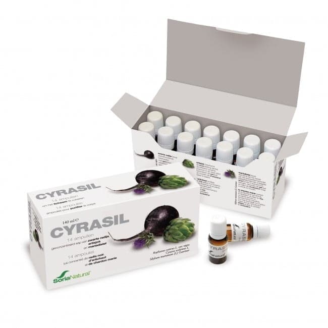 CYRASIL Soria Natural 14 flacons 140ml