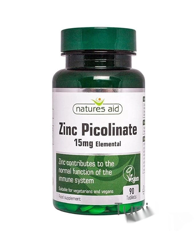NATURES AID Zinc Picolinate 90 comprimés