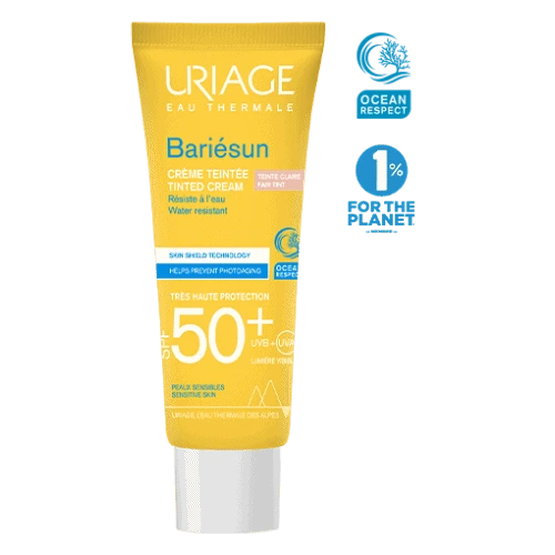 URIAGE Bariésun Crème Solaire Teintée Claire Spf 50 +, 50ml