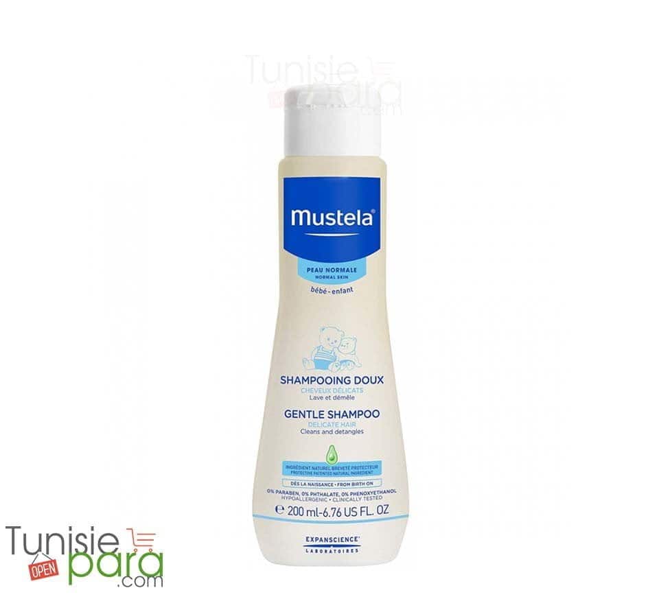 Mustela shampooing doux 200 ml — vue 2