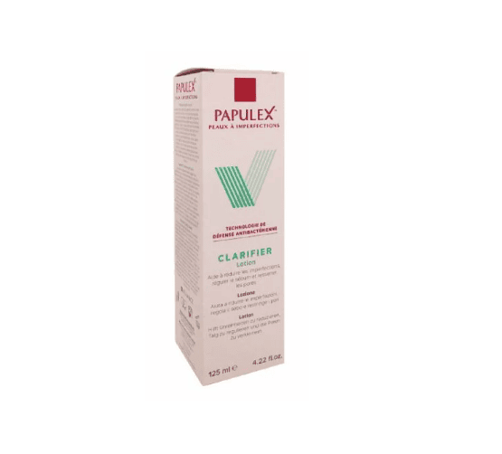 Papulex lotion clarifier peaux a imperfections 125 ml