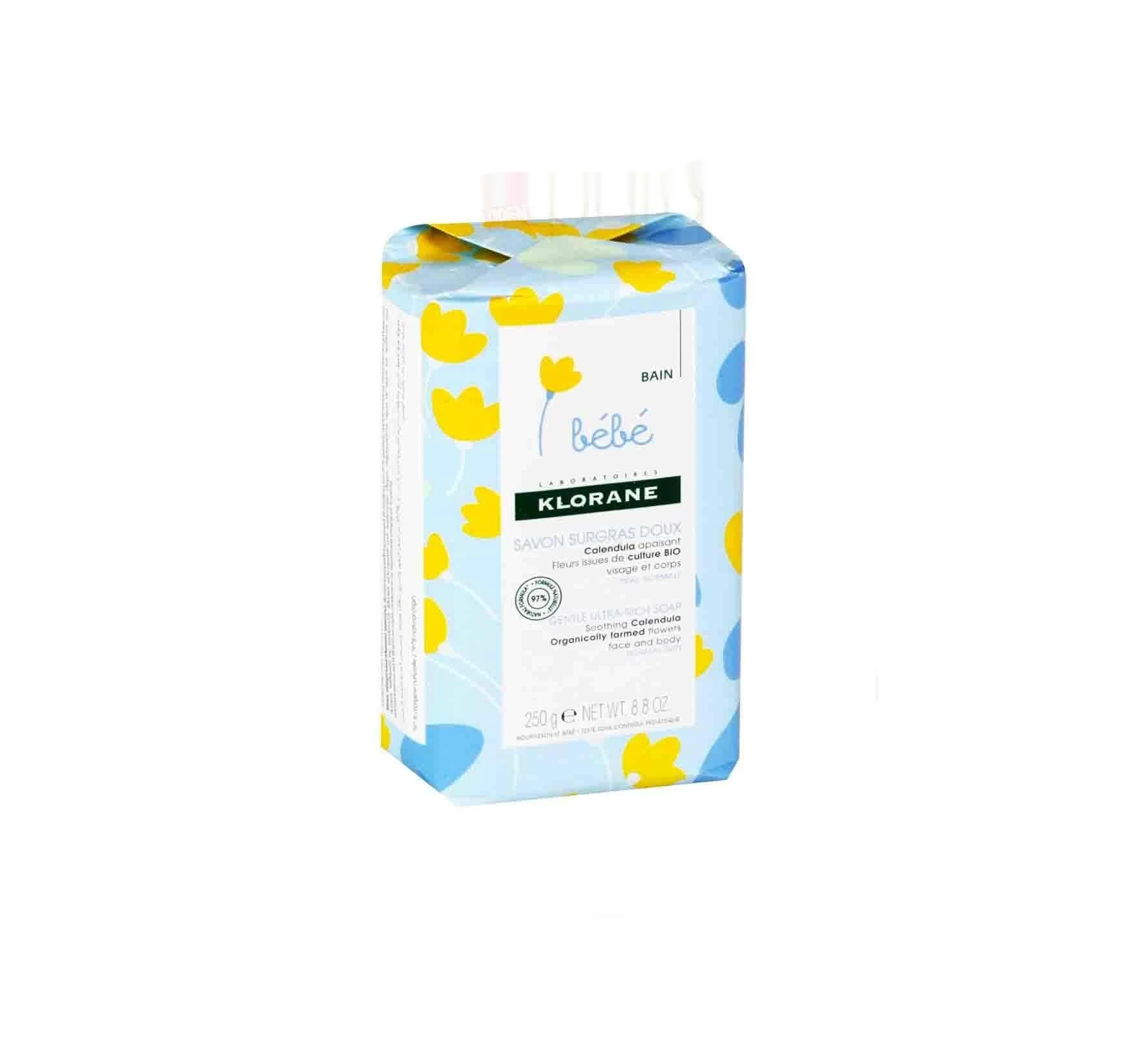 KLORANE Bébé Savon Surgras 250 gr