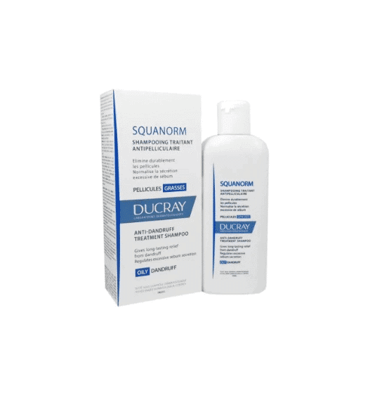 DUCRAY squanorm shampooing pellicules grasses 200ml — vue 4