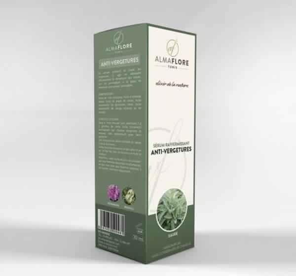 ALMAFLORE Sérum anti vergetures 30ML