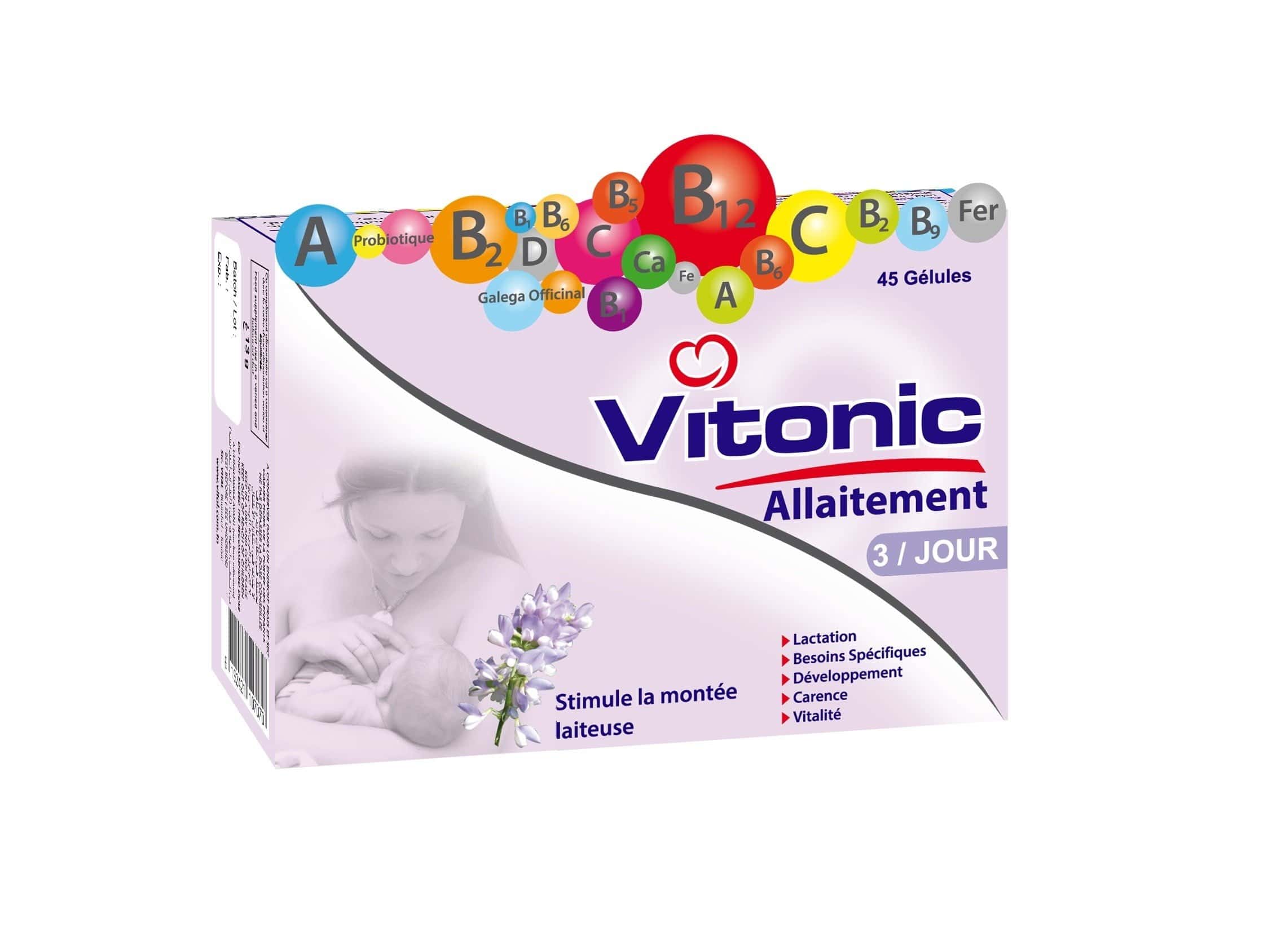 Vitonic allaitement 45 gélules — vue 2