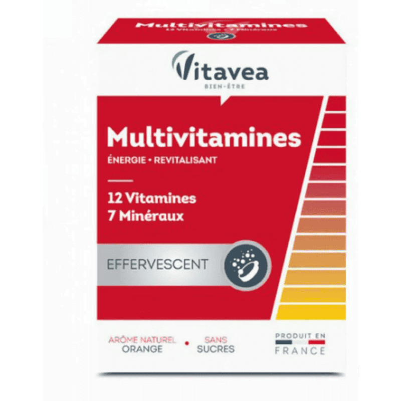 VITAVEA Multivitamines -12 vitamines + 7 oligo-éléments