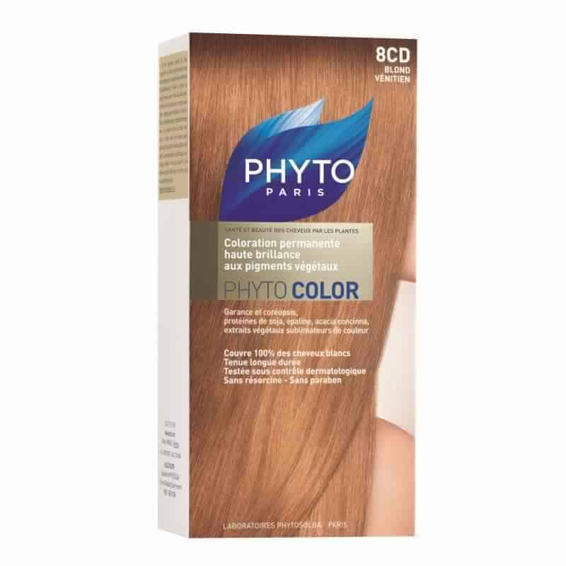 Phyto phytocolor couleur soin 8 blond clair — vue 2