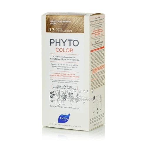 Phyto phytocolor couleur soin 9.8 blond trés clair beige — vue 3