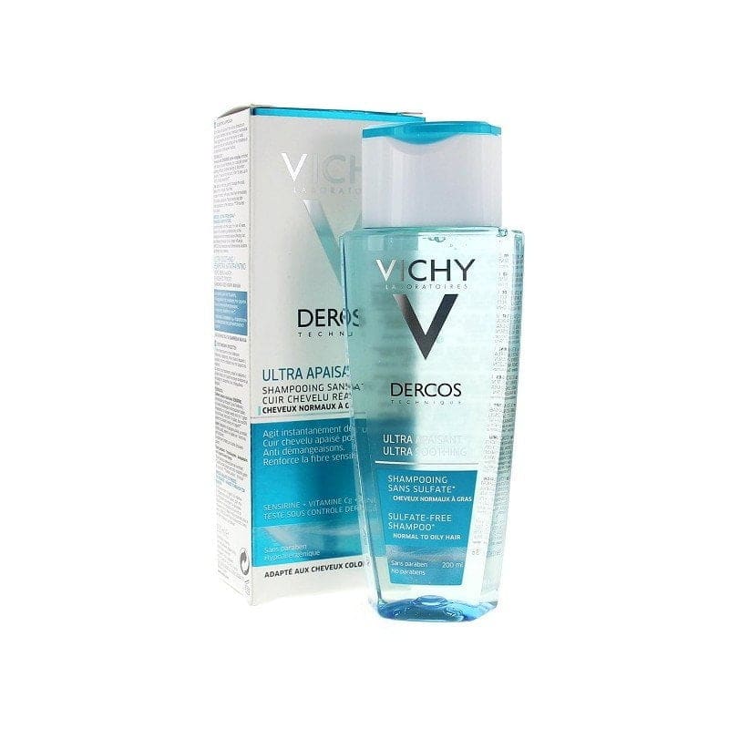 Vichy Dercos Shampooing Ultra Apaisant Cheveux Gras 200ml — vue 2