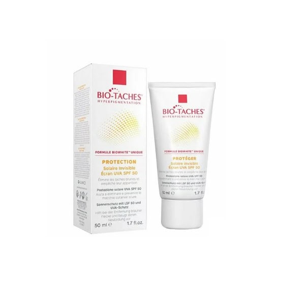 Bio-taches solaire ecran invisible spf 50 50ml
