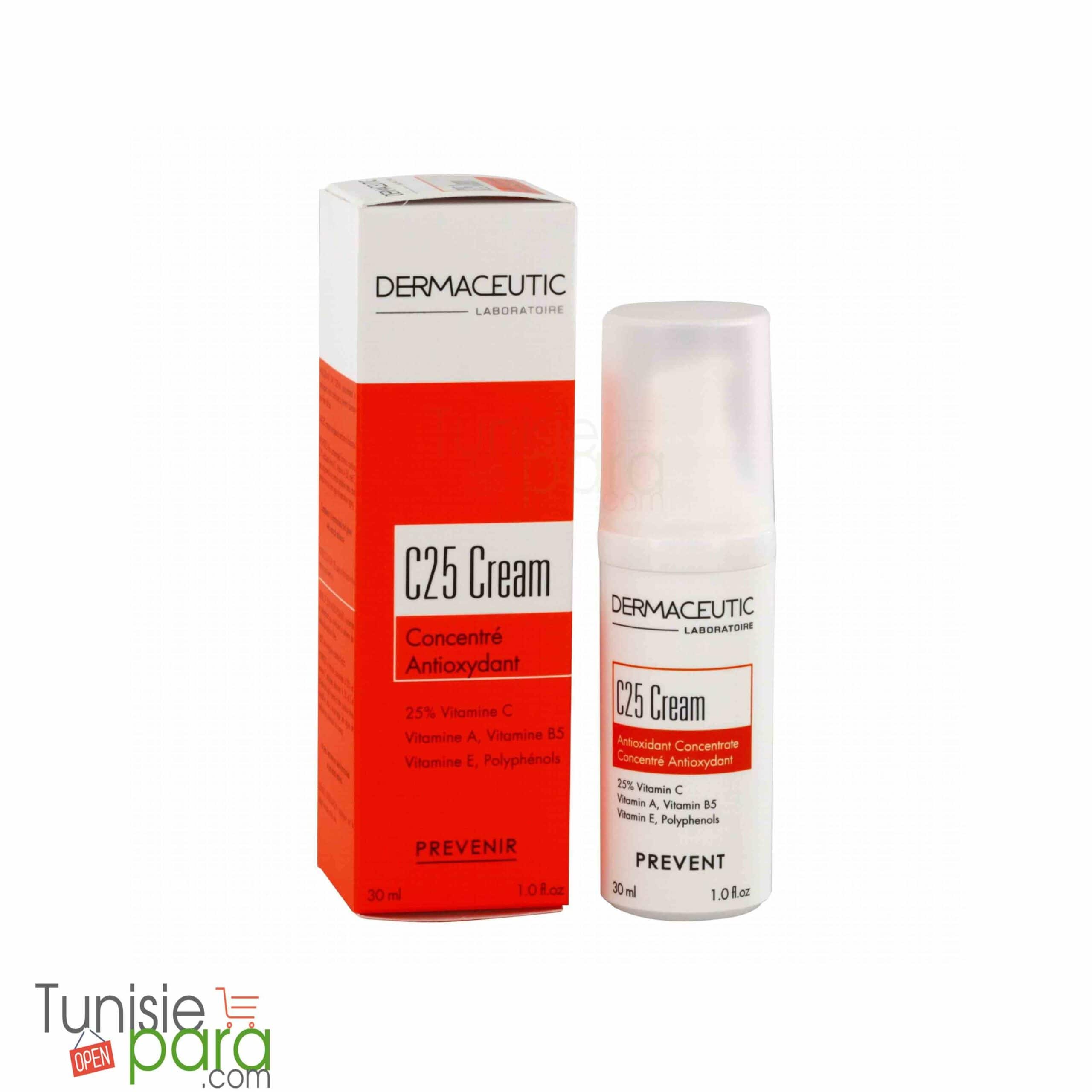 DERMACEUTIC C25 CREAM CONCENTRE ANTIOXYDANT 30ML — vue 2