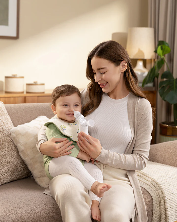 Aspirateur nasal électrique Momcozy 2-en-1 avec spray et aspiration — vue 7