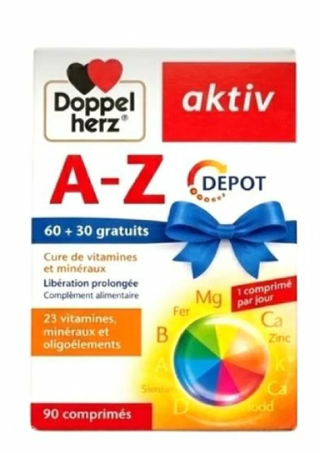 Aktiv A-Z 90 comprimes (60+30 gratuits)