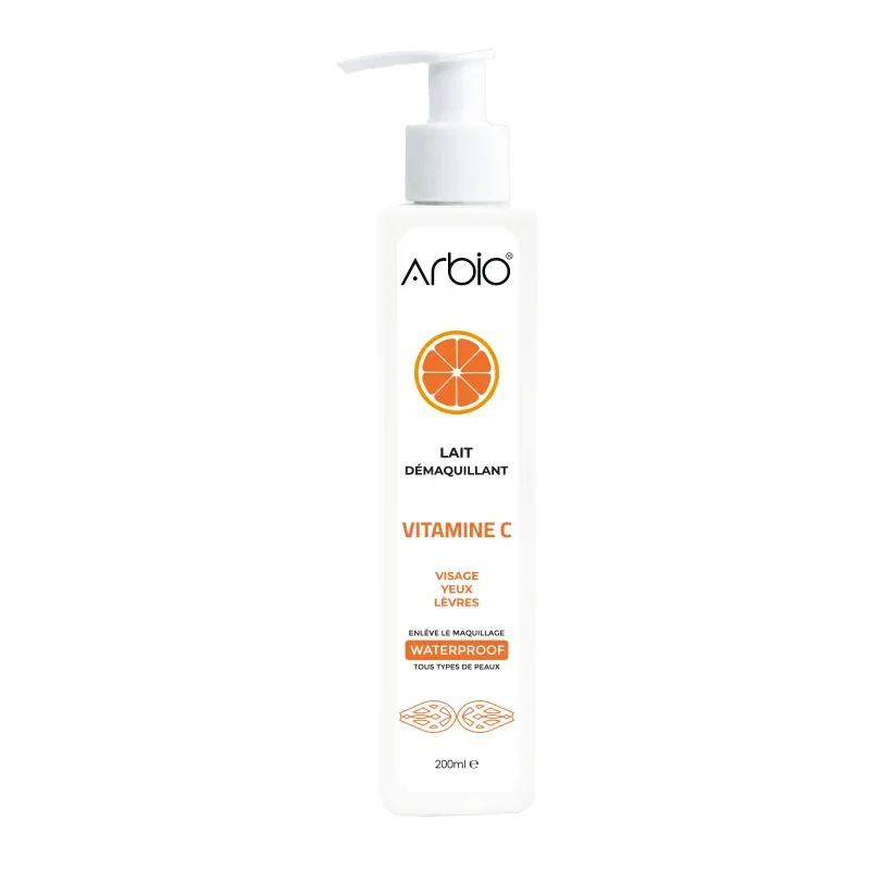 ARBIO Lait démaquillant vitamine C