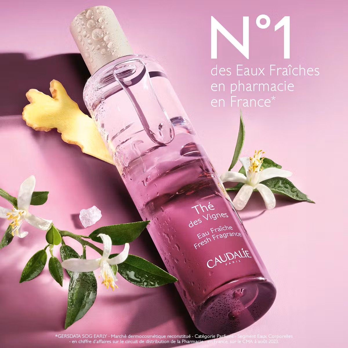 Caudalie Eau Fraîche Thé des Vignes-50ml — vue 5