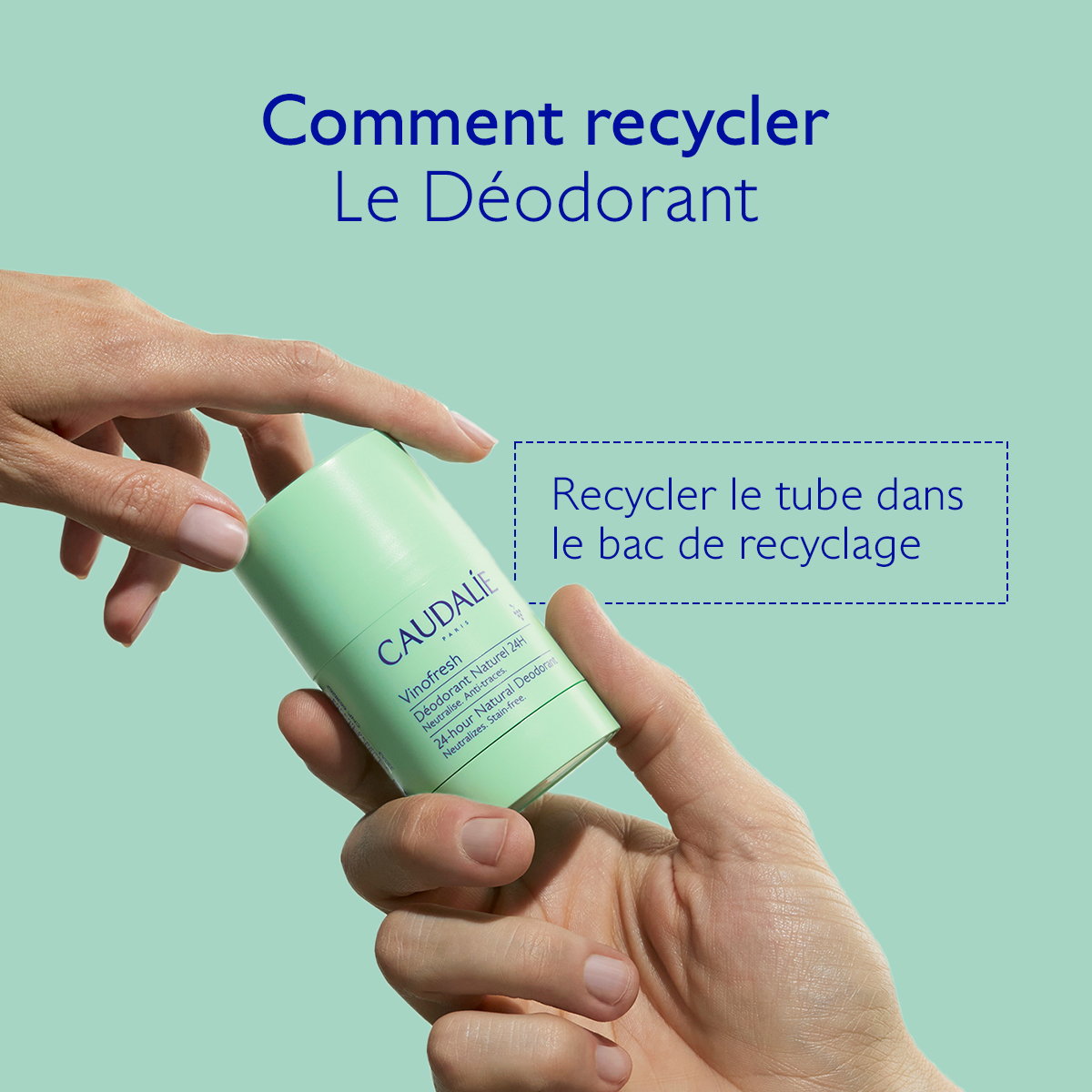 Caudalie Déodorant Stick Naturel Vinofresh — vue 5