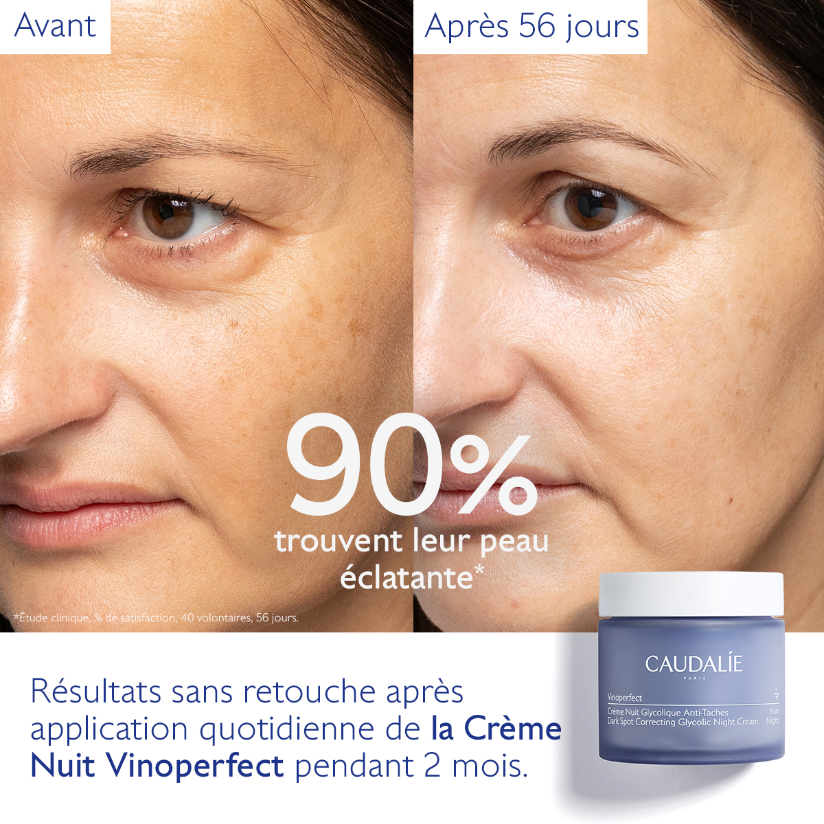Caudalie Vinoperfect Crème Nuit Glycolique Anti-Taches — vue 5