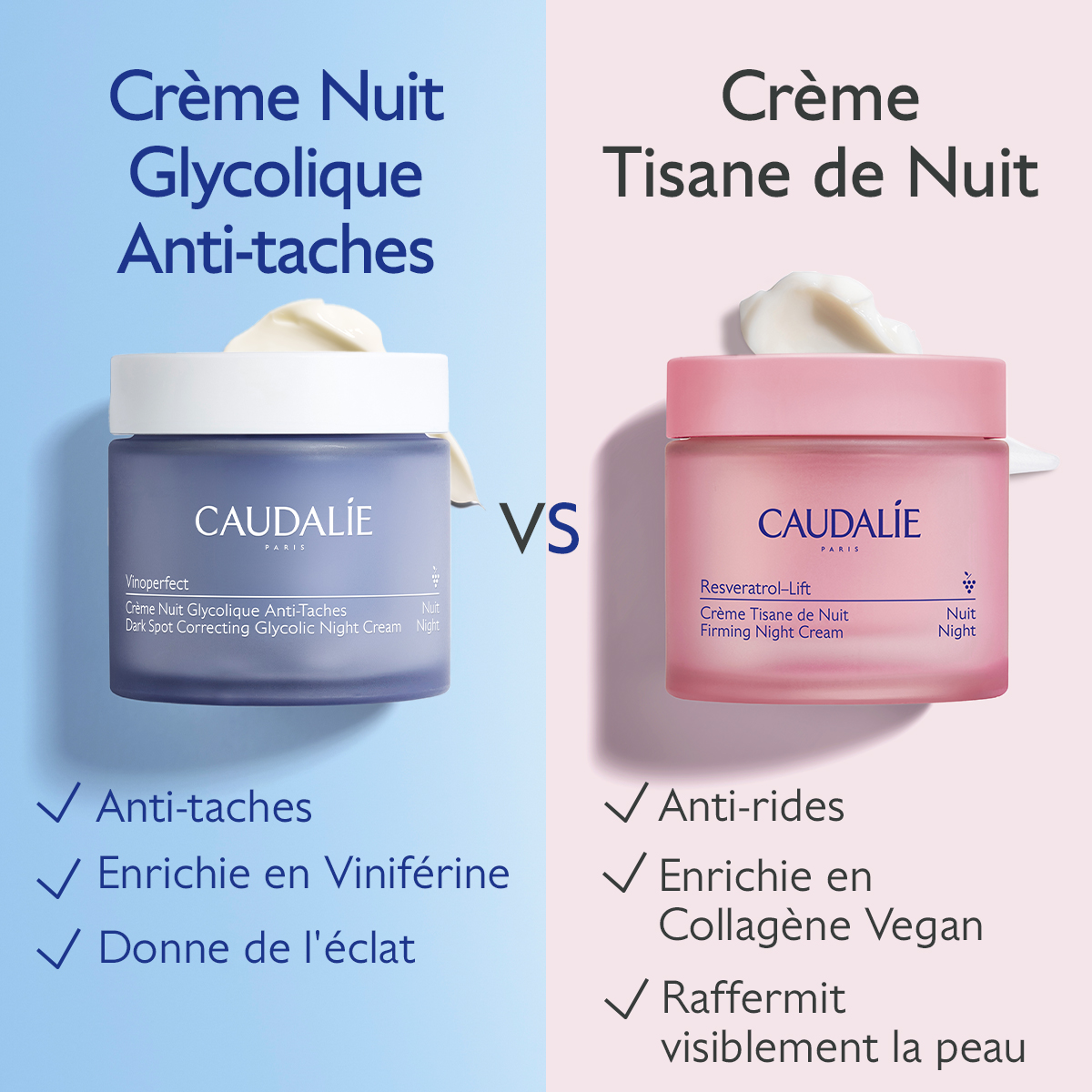 Caudalie Vinoperfect Crème Nuit Glycolique Anti-Taches — vue 4