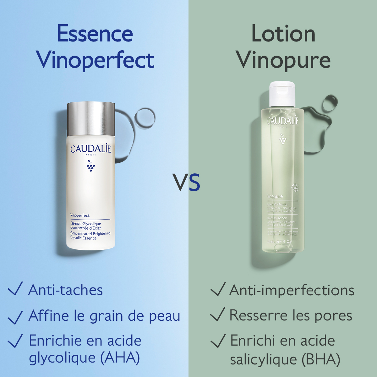 Caudalie Vinoperfect Essence Glycolique Concentrée d_Éclat — vue 4