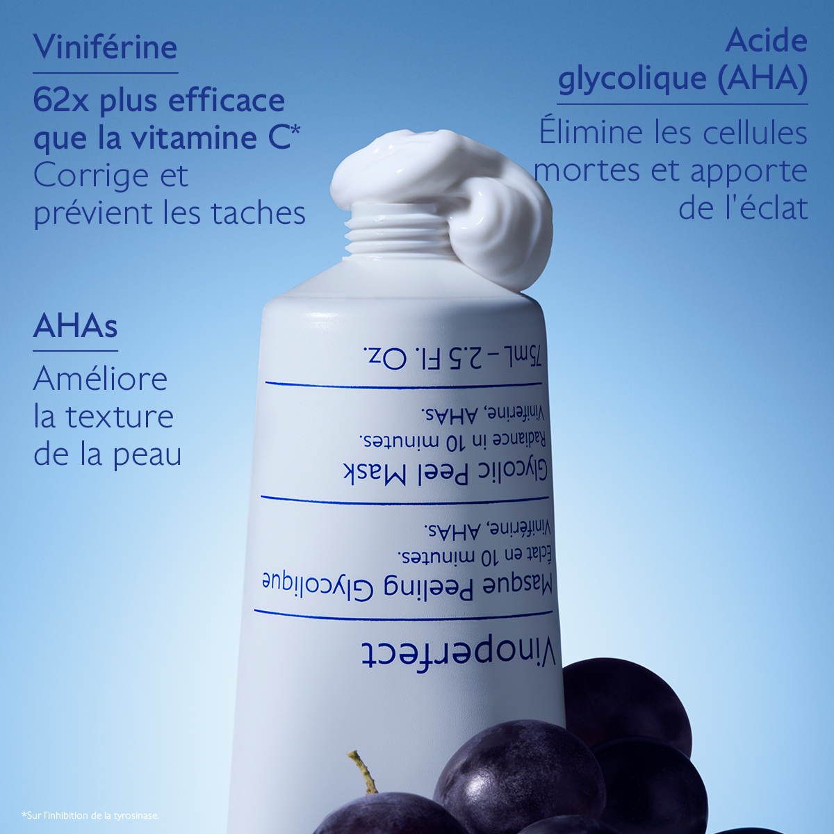 Caudalie Vinoperfect Masque Peeling Glycolique — vue 5