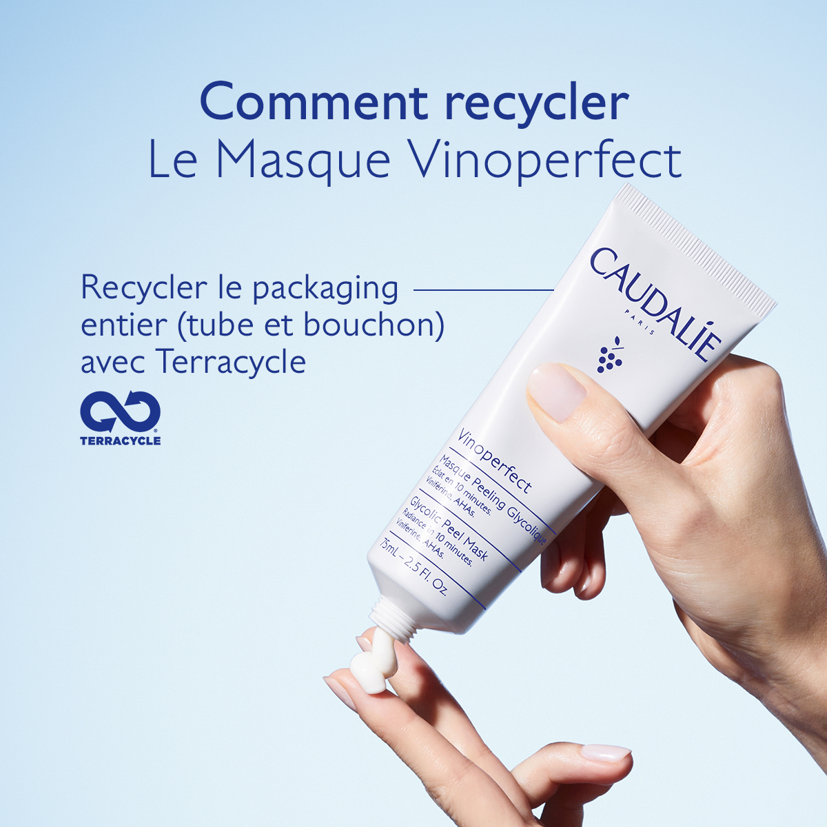 Caudalie Vinoperfect Masque Peeling Glycolique — vue 2
