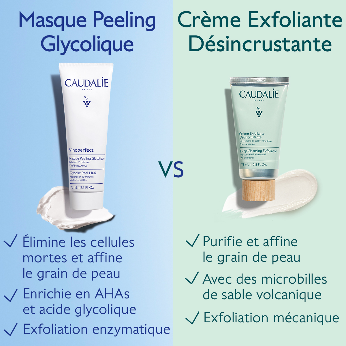 Caudalie Vinoperfect Masque Peeling Glycolique — vue 4