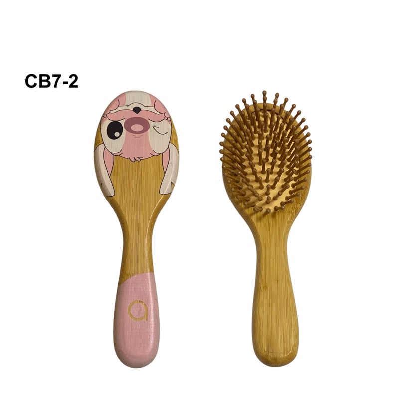 AZAL Brosse à Cheveux STITCH en Matière Bombo PM CB7-2