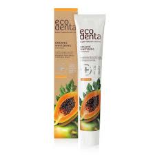 Ecodenta dentifrice contre les plaques dentaire a la papaye 75ml