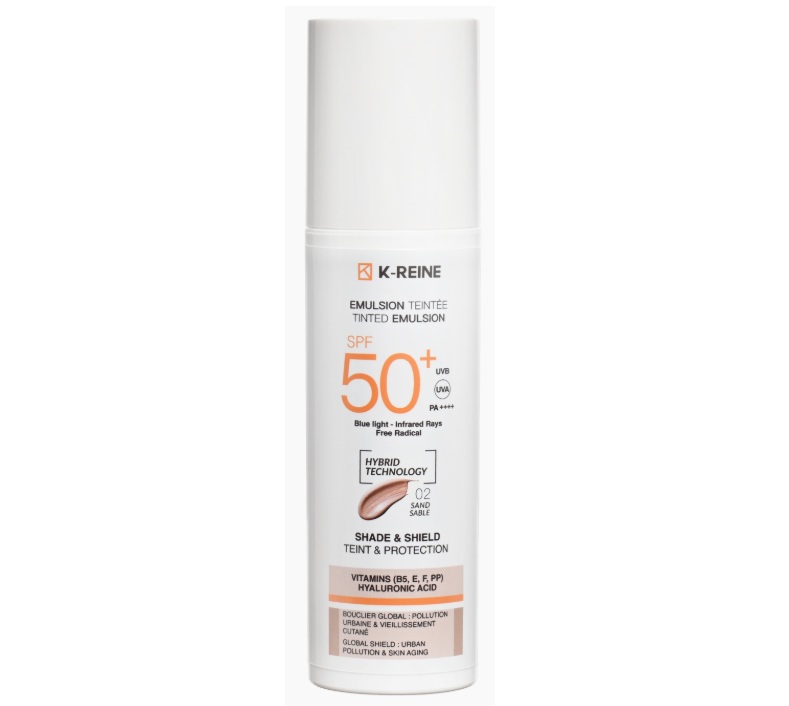 k-reine sun emulsion teinte Sand UV protect spf50+ 50ml