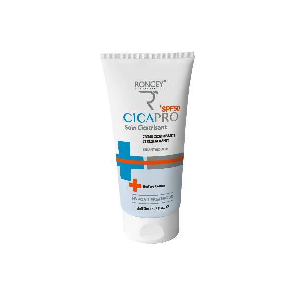 Roncey Cicapro Crème Cicatrisante et Protectrice SPF50+ 50ml