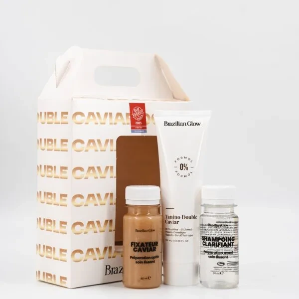 Brazilian glow Pack Lissage Tanino Double Caviar