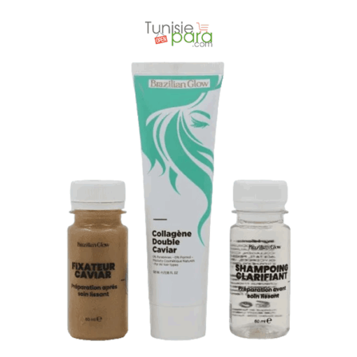 Brazilian glow Pack Lissage collagène double caviar — vue 2
